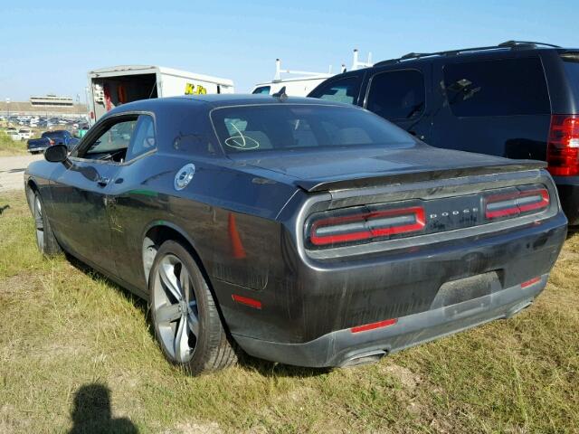 2C3CDZAG6FH709669 - 2015 DODGE CHALLENGER GRAY photo 3