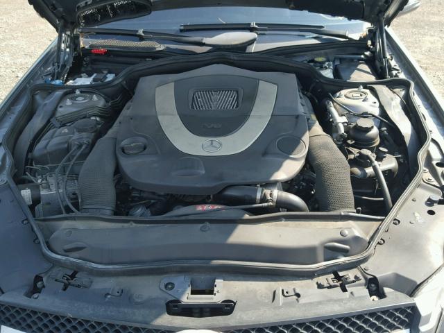 WDBSK71FX9F156375 - 2009 MERCEDES-BENZ SL 550 GRAY photo 7