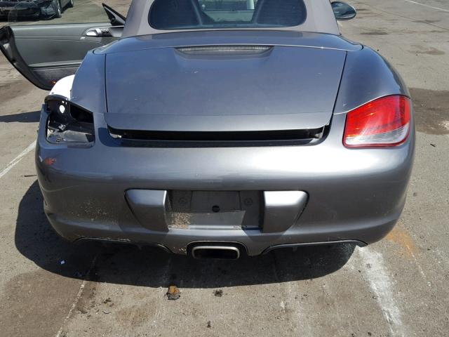 WP0CA2A81BS710347 - 2011 PORSCHE BOXSTER GRAY photo 7