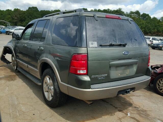 1FMDU64K74UA49811 - 2004 FORD EXPLORER GREEN photo 3