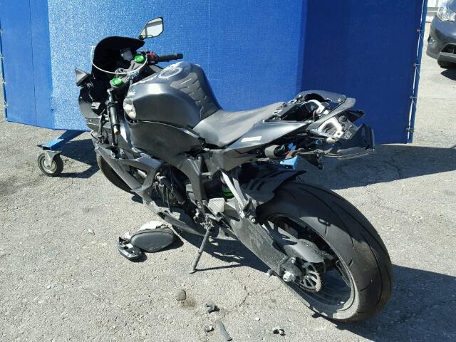 JKBZXJE14FA016124 - 2015 KAWASAKI ZX636 E BLACK photo 3