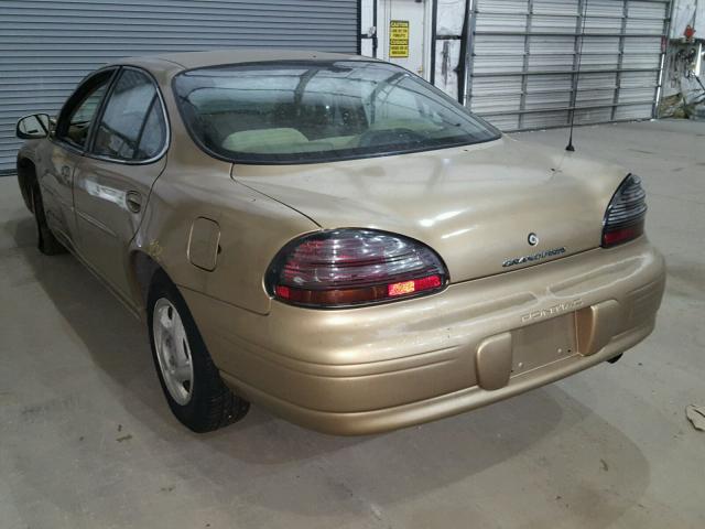 1G2WJ52M6WF281560 - 1998 PONTIAC GRAND PRIX TAN photo 3