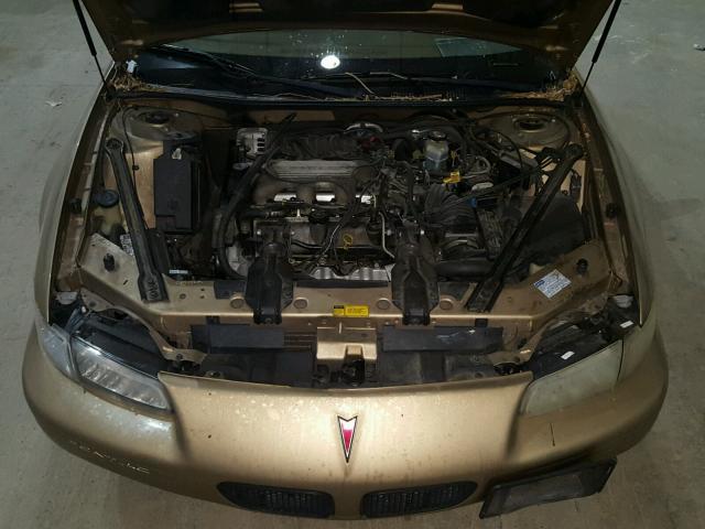 1G2WJ52M6WF281560 - 1998 PONTIAC GRAND PRIX TAN photo 7