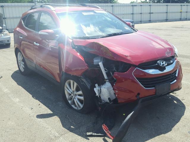 KM8JU3ACXDU572786 - 2013 HYUNDAI TUCSON GLS RED photo 1