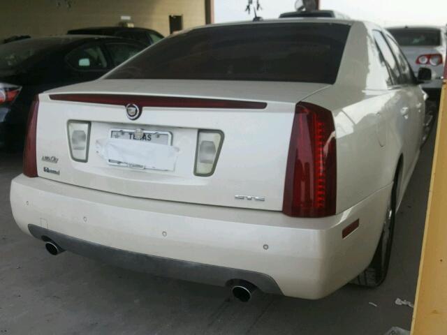 1G6DC67A250190890 - 2005 CADILLAC STS WHITE photo 4