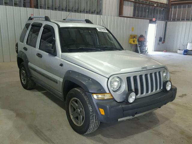 1J4GL38K95W572227 - 2005 JEEP LIBERTY RE SILVER photo 1