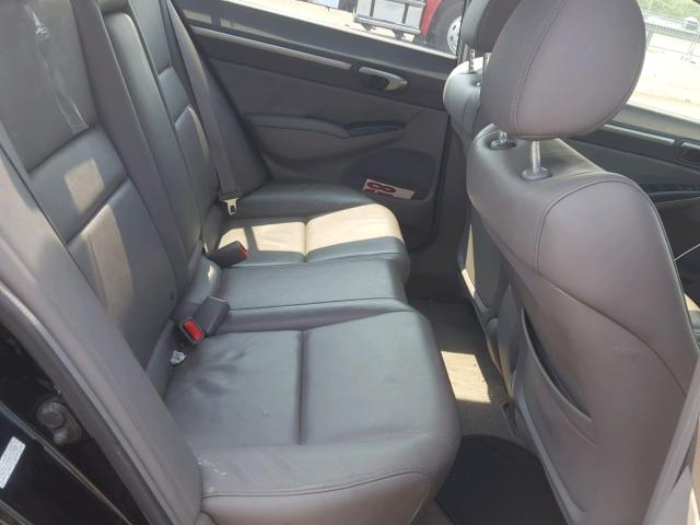 2HGFA16939H342989 - 2009 HONDA CIVIC EXL 黑色 照片 6
