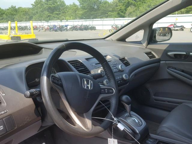 2HGFA16939H342989 - 2009 HONDA CIVIC EXL 黑色 照片 9