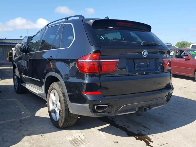 5UXZV8C51CL424108 - 2012 BMW X5 XDRIVE5 BLACK photo 3