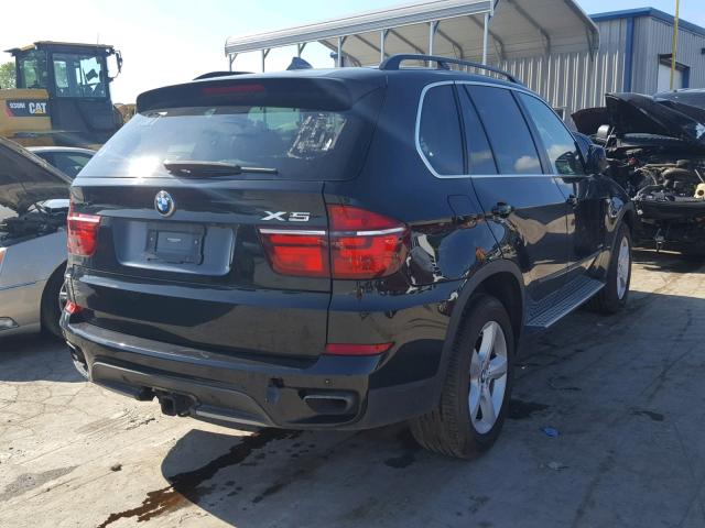 5UXZV8C51CL424108 - 2012 BMW X5 XDRIVE5 BLACK photo 4