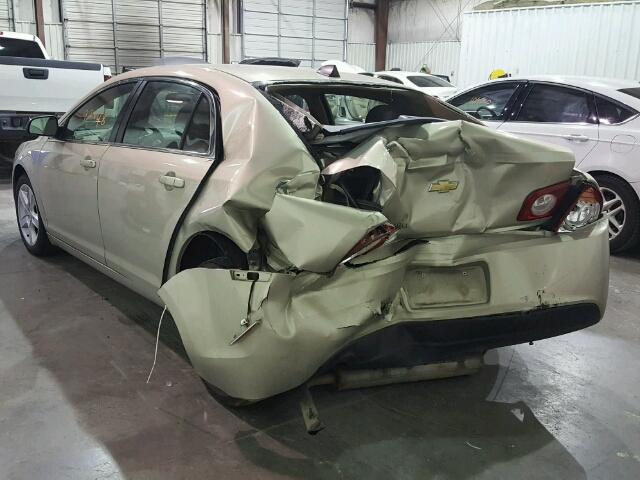 1G1ZB5E02CF343622 - 2012 CHEVROLET MALIBU LS 金色 照片 3