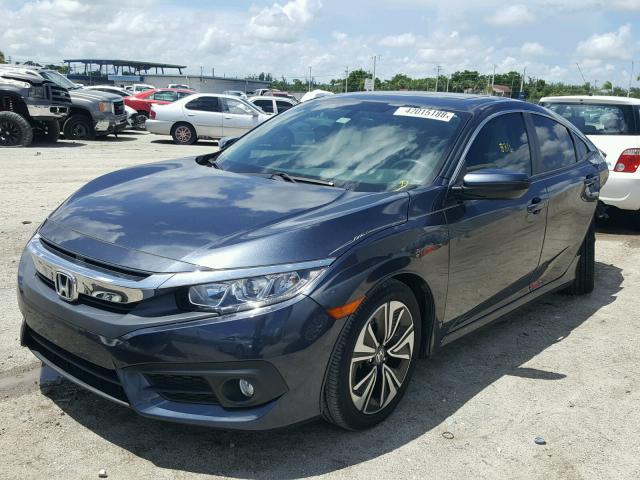 19XFC1F79GE011365 - 2016 HONDA CIVIC EXL 黑色 照片 2