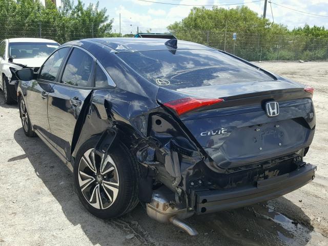 19XFC1F79GE011365 - 2016 HONDA CIVIC EXL 黑色 照片 3