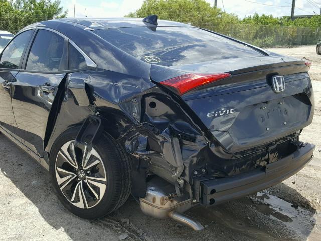 19XFC1F79GE011365 - 2016 HONDA CIVIC EXL 黑色 照片 9