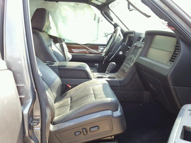5LMJJ2J58BEJ09215 - 2011 LINCOLN NAVIGATOR Графитовый фото 5