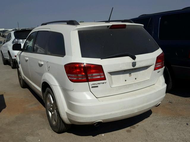 3D4GH57V59T139324 - 2009 DODGE JOURNEY SX WHITE photo 3