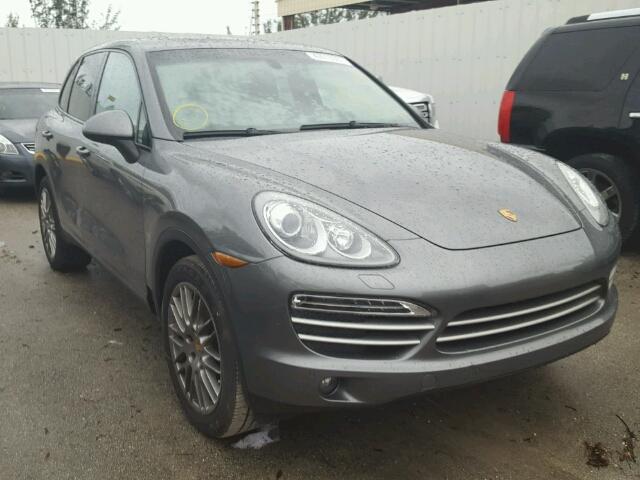 WP1AA2A29ELA90346 - 2014 PORSCHE CAYENNE GRAY photo 1