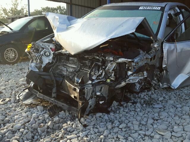 4T1BD1FK2CU052234 - 2012 TOYOTA CAMRY SILVER photo 9