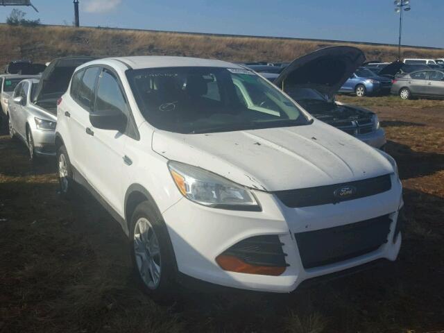 1FMCU0F76DUA85751 - 2013 FORD ESCAPE WHITE photo 1