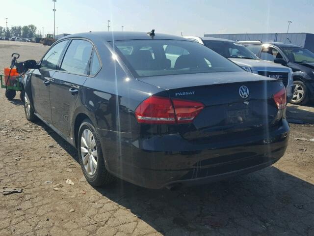 1VWAT7A31EC102276 - 2014 VOLKSWAGEN PASSAT S Schwarz Foto 3