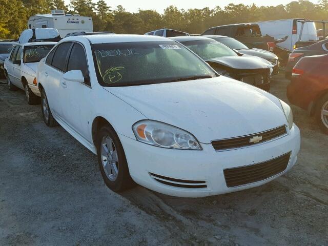 2G1WT57K091209092 - 2009 CHEVROLET IMPALA WHITE photo 1