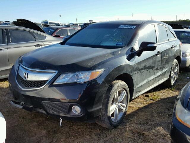 5J8TB3H5XFL008642 - 2015 ACURA RDX TECHNO BLACK photo 2