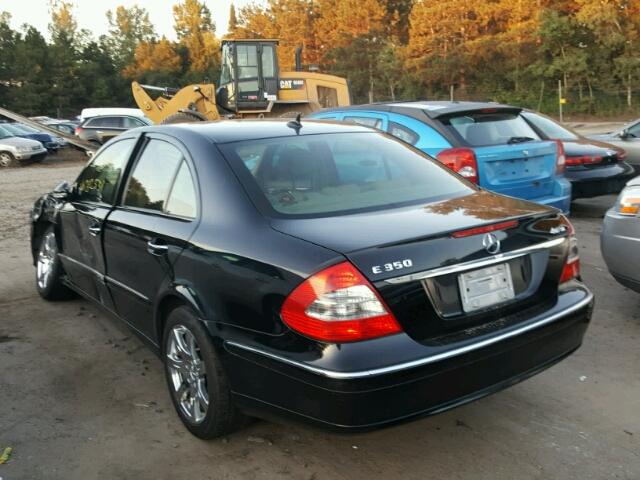 WDBUF87X68B189821 - 2008 MERCEDES-BENZ E BLACK photo 3