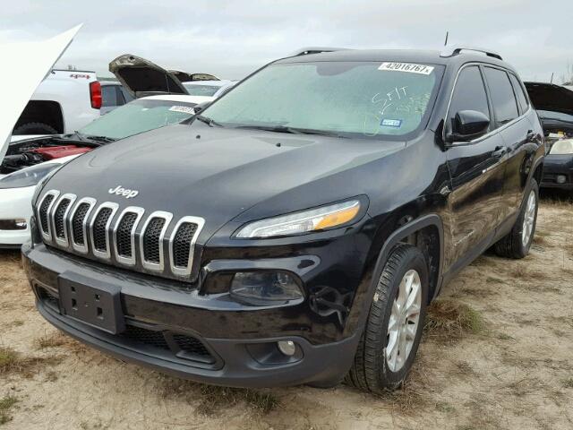 1C4PJLCB1FW791137 - 2015 JEEP CHEROKEE GRAY photo 2