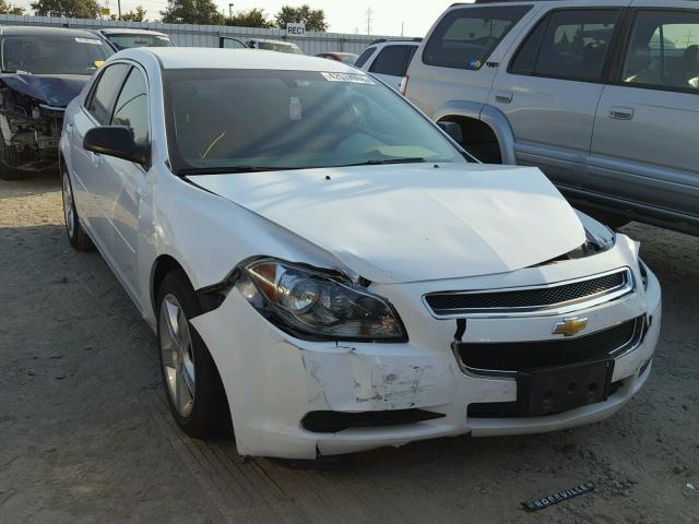 1G1ZB5E08CF203395 - 2012 CHEVROLET MALIBU LS თეთრი ფოტო 1