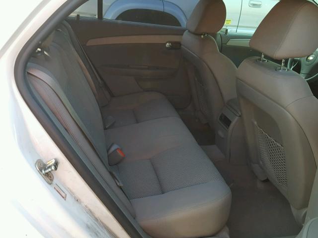 1G1ZB5E08CF203395 - 2012 CHEVROLET MALIBU LS თეთრი ფოტო 6