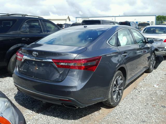 4T1BK1EBXJU285833 - 2018 TOYOTA AVALON XLE GRAY photo 4