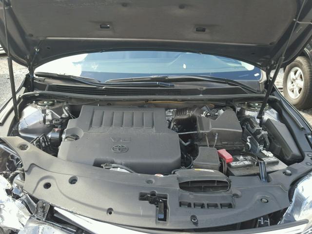 4T1BK1EBXJU285833 - 2018 TOYOTA AVALON XLE GRAY photo 7