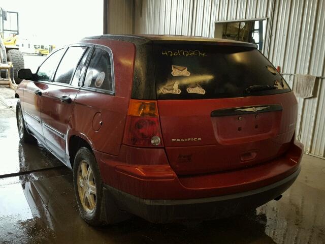 2C4GF484X5R489287 - 2005 CHRYSLER PACIFICA 红色 照片 3