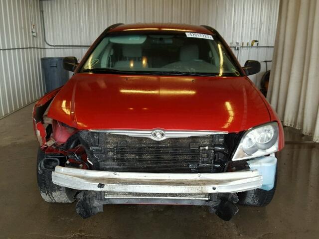 2C4GF484X5R489287 - 2005 CHRYSLER PACIFICA 红色 照片 9