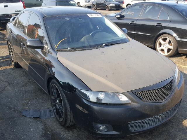 1YVHP80D765M44367 - 2006 MAZDA 6 S BLACK photo 1