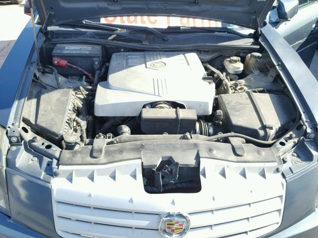 1G6DM57T960161364 - 2006 CADILLAC CTS GREEN photo 7