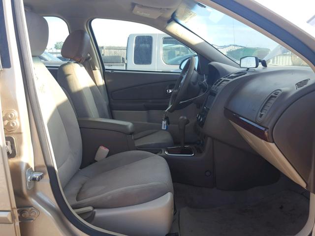 1G1ZS58F48F122496 - 2008 CHEVROLET MALIBU LS ოქროსფერი ფოტო 5