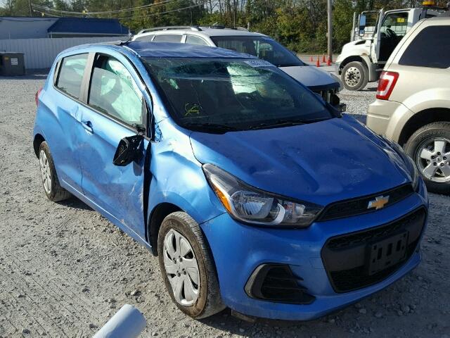 KL8CB6SA2HC731760 - 2017 CHEVROLET SPARK LS BLUE photo 1