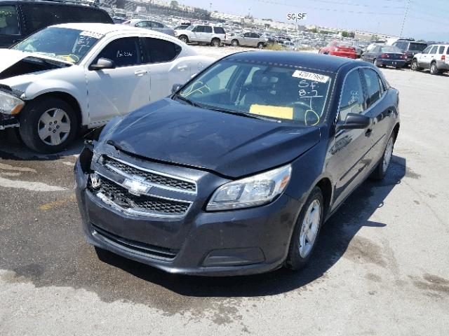 1G11B5SA3DF266545 - 2013 CHEVROLET MALIBU LS შავი ფოტო 2