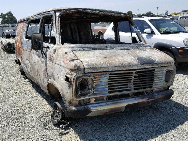 CGE2S2V178225 - 1972 CHEVROLET VAN 20 BURN photo 1