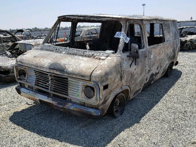 CGE2S2V178225 - 1972 CHEVROLET VAN 20 BURN photo 2