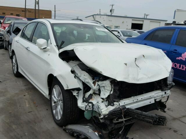 1HGCR2F88EA288364 - 2014 HONDA ACCORD WHITE photo 1