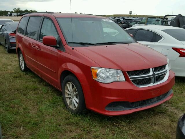 2C4RDGCG6FR631668 - 2015 DODGE GRAND CARA RED photo 1