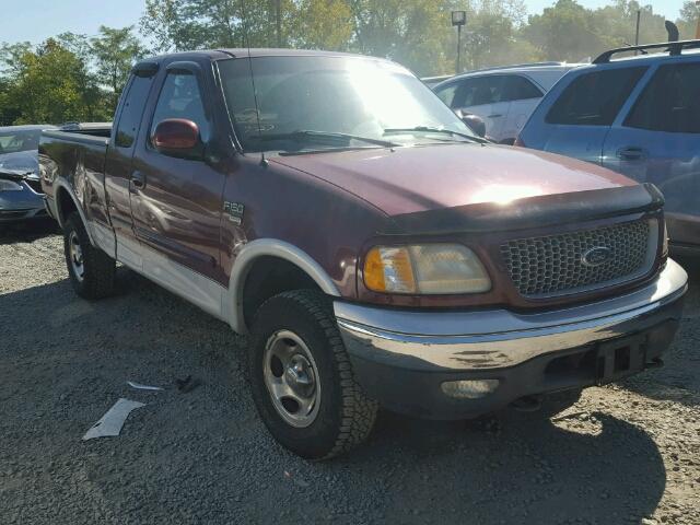 1FTRX18W7XNB45034 - 1999 FORD F150 MAROON photo 1