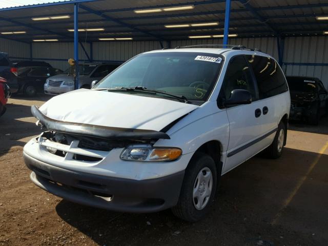 2B4FP2535XR403697 - 1999 DODGE CARAVAN WHITE photo 2