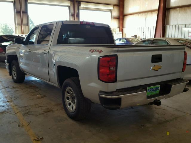 3GCUKREC7EG136793 - 2014 CHEVROLET SILVERADO SILVER photo 3