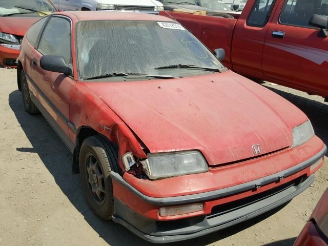 JHMED8364LS015570 - 1990 HONDA CIVIC CRX RED photo 1