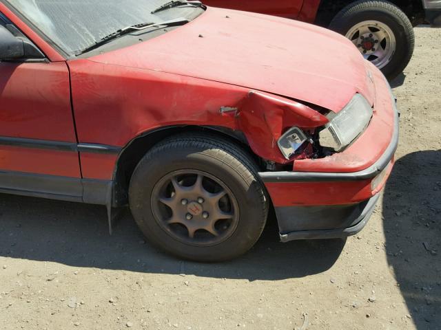 JHMED8364LS015570 - 1990 HONDA CIVIC CRX RED photo 9