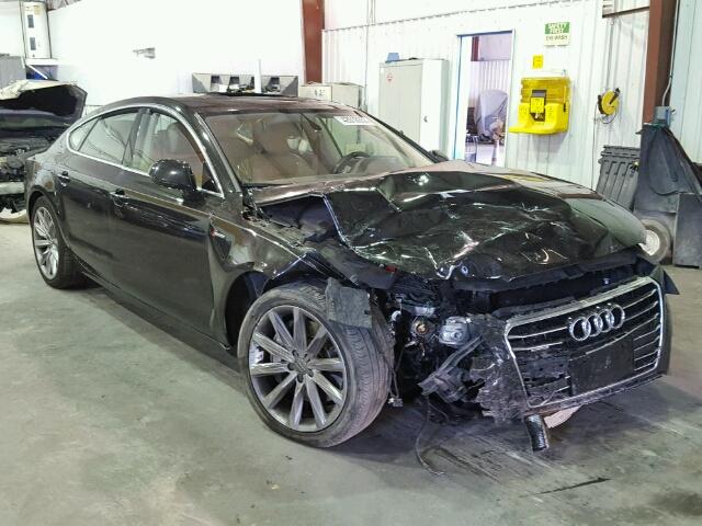 WAUYGAFC4DN093942 - 2013 AUDI A7 BLACK photo 1