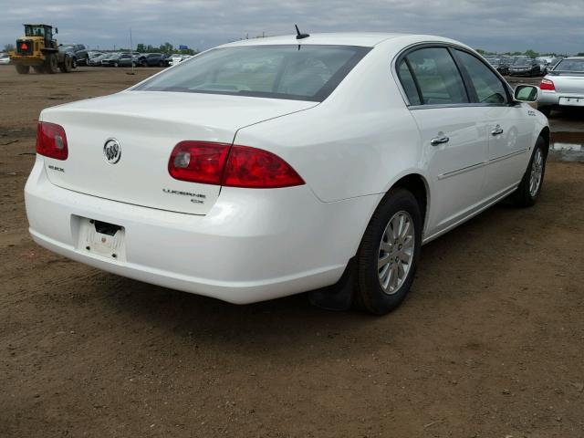 1G4HP57236U170580 - 2006 BUICK LUCERNE CX WHITE photo 4